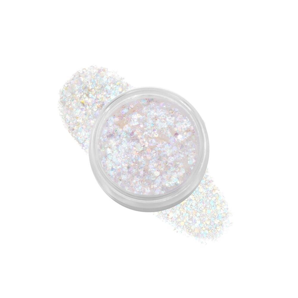 ColourPop Glitterally Obsessed Body Glitter Gel .6oz Disco Lady New Boxed Silver